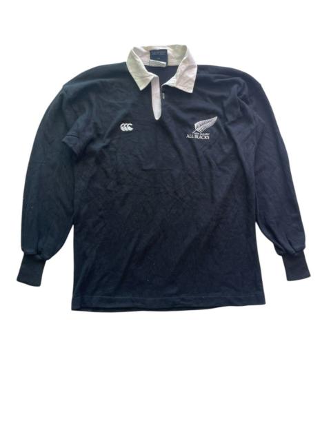 Other Designers Vintage Canterbury NZ All Black Rugby Shirt