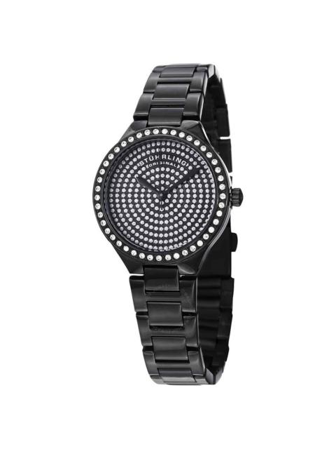 Other Designers Stuhrling Original - Stuhrling Original Symphony Black Dial Ladies Watch M15394