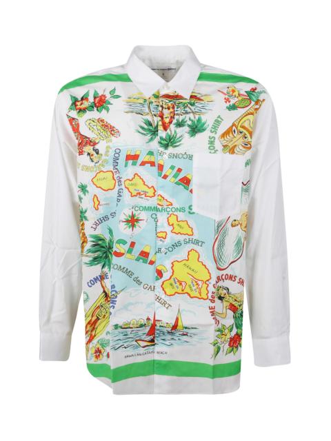 Comme des Garçons SHIRT Shirt with patterned inserts