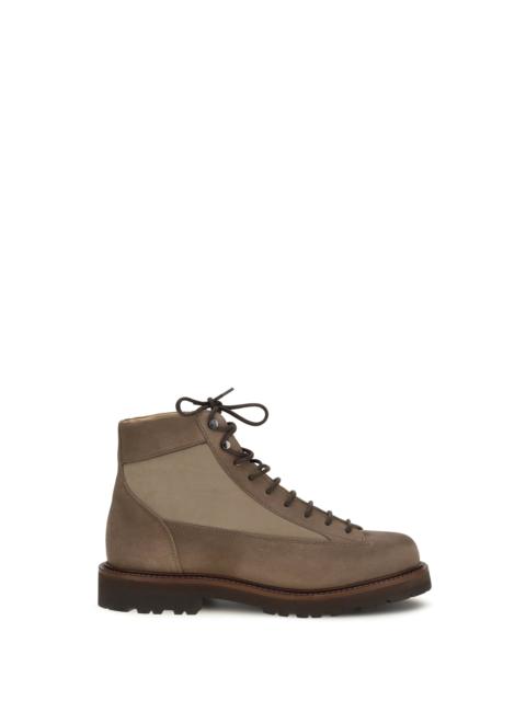 Brunello Cucinelli Brunello Cucinelli Men Lace-Up Ankle Boots