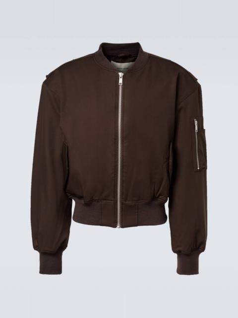 entire studios Oversized wool bomber jacket