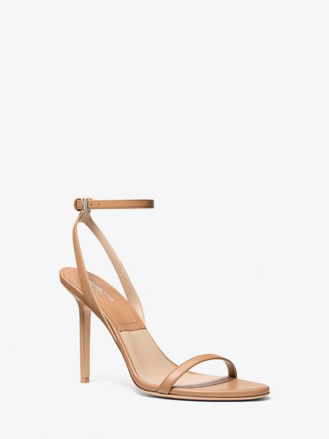 MICHAEL KORS COLLECTION Gwyneth Leather Sandal