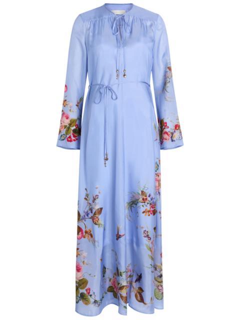 Zimmermann Zimmermann Patience Floral-print Silk Maxi Dress