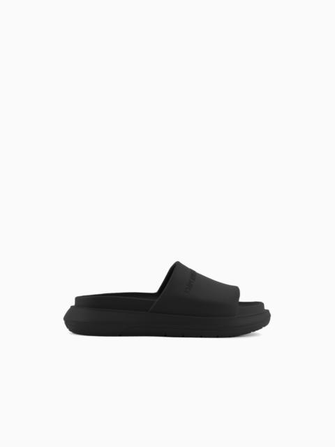 EMPORIO ARMANI MONOBLOC SANDALS WITH LOGO