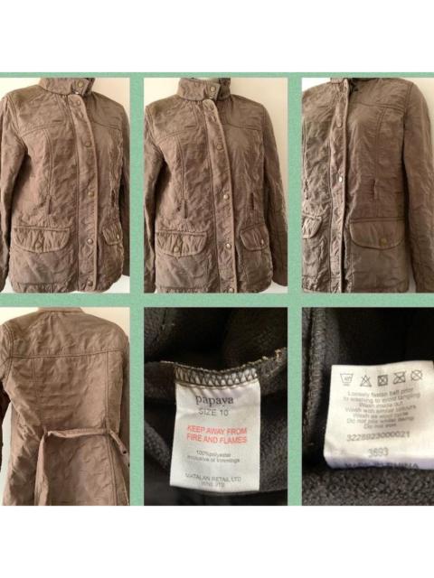 Other Designers Unique Vintage Women's Brown and Tan Jacket