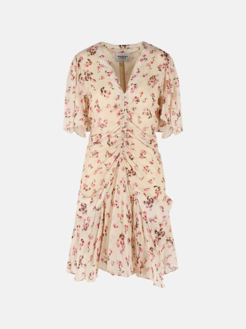 Isabel Marant Étoile 'VIVIENNE' BEIGE VISCOSE DRESS
