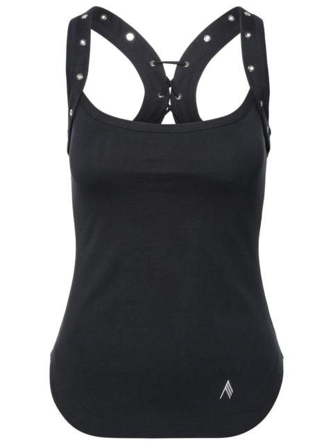 THE ATTICO The Attico Black Cotton Top
