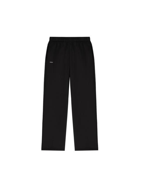 PANGAIA Womens 365 Midweight Straight Leg Track Pants - Black