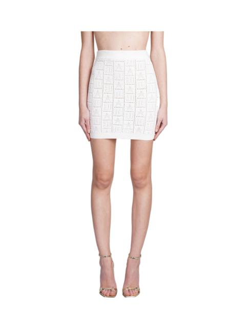 Balmain 'monogramma' Skirt
