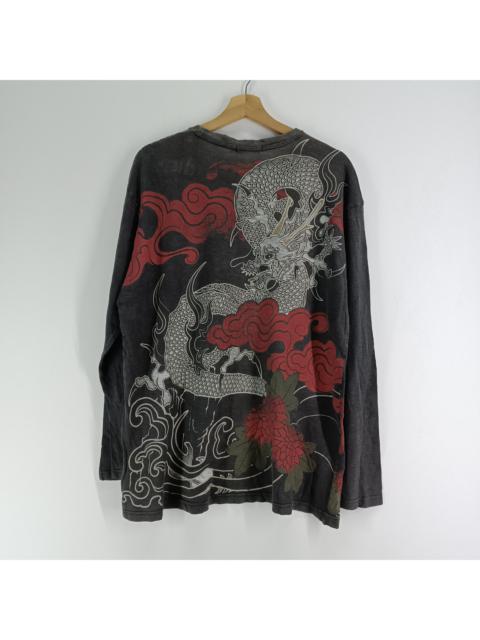 Other Designers Other - DRAGON SUKAJAN LONG SLEEVE TSHIRT
