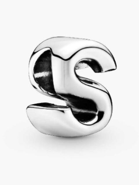 Other Designers Pandora Letter S Silver Charm