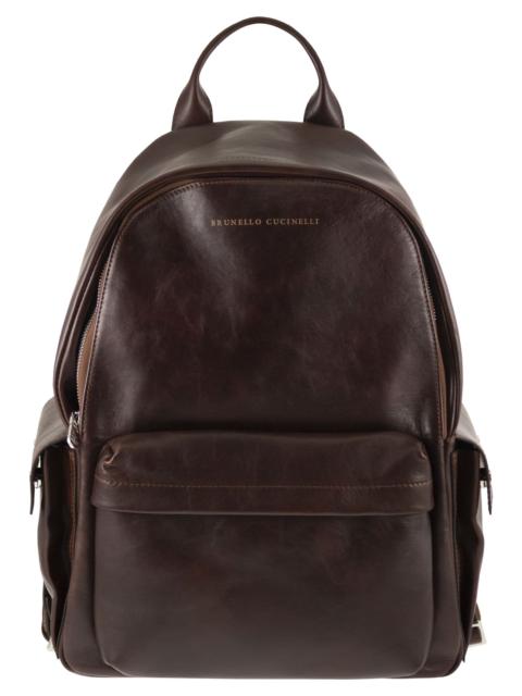 Brunello Cucinelli Brunello Cucinelli Men Travel Backpack In Calfskin