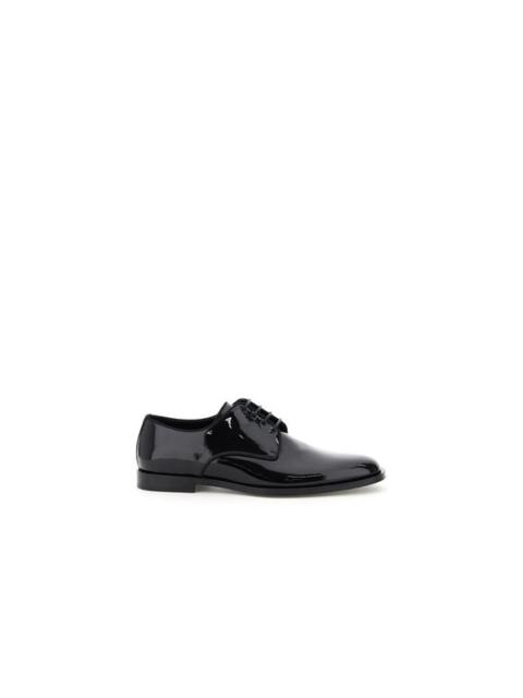 Dolce & Gabbana Dolce & gabbana patent leather lace-up shoes Size EU 43 for Men