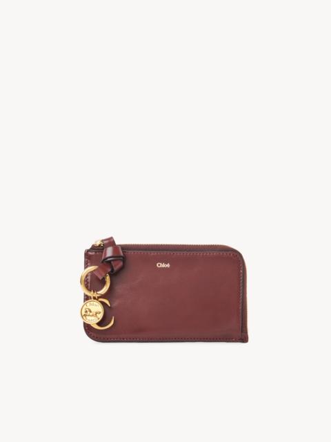 Chloé ALPHABET WALLET IN SHINY LEATHER