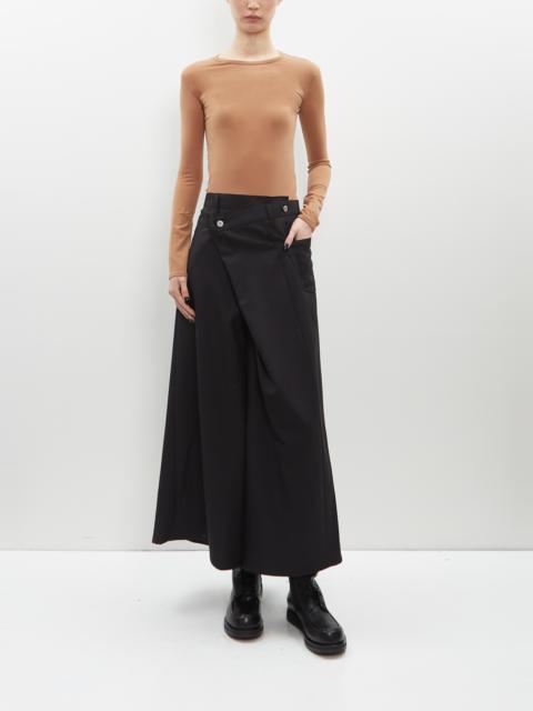 Junya Watanabe Wool Wrap Front Skirt