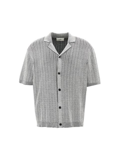 Les Deux Les Deux Evan Knitted Shirt Grey