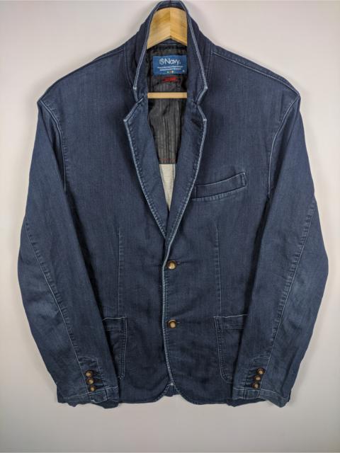 Other Designers Vintage - Steals🔥Vintage Denim Coat Jacket by Navy Run