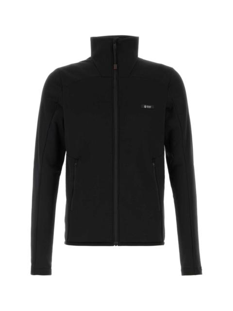 Prada Black Stretch Pile Sweatshirt