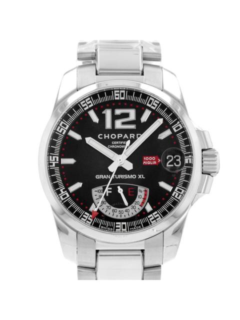 Pre-owned Chopard Mille Miglia Gt Xl Black Dial Men's Watch 168457-3001