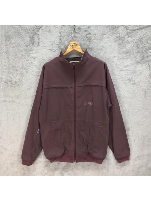 Other Designers Japanese Brand - FOURTHIRTY MILITARY STYLE MAROON BOMBER JACKET #5306-183