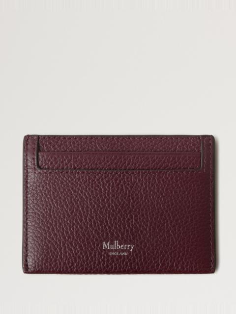 Mulberry Credit Card Slip
Black Cherry Small Classic Grain