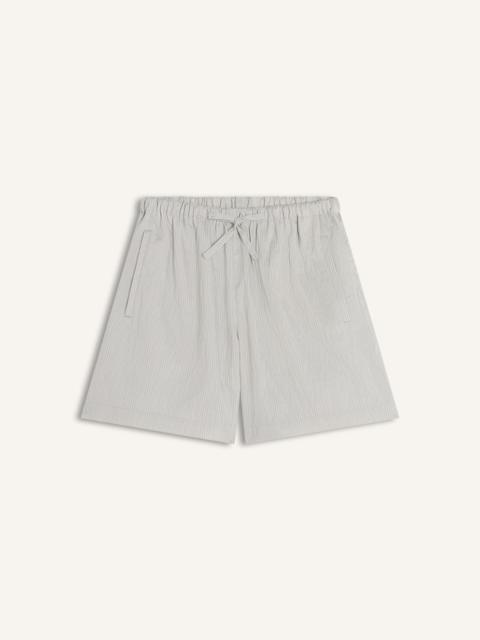 Maison Kitsuné ELASTICATED STRIPED SHORTS