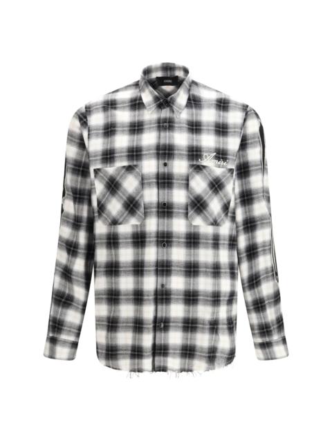AMIRI Amiri Men Bones Flannel Overshirt