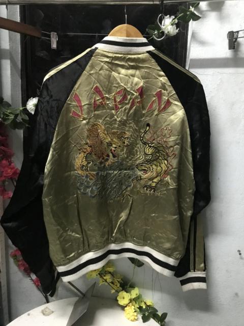 Other Designers AVIREX SUKAJAN JAPAN DRAGON & TIGER RIVERSIBLE JACKET