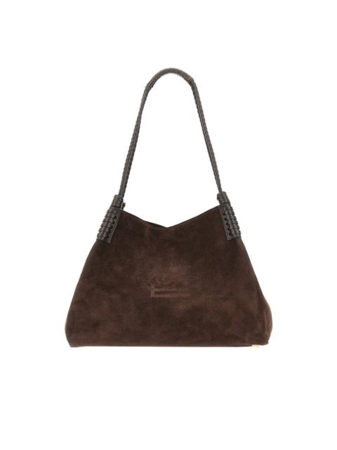 Etro SUEDE LEATHER SMALL 'LIBRA' SHOPPING BAG