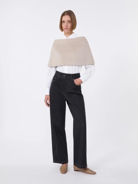 Max Mara Cashmere infinity scarf - BEIGE