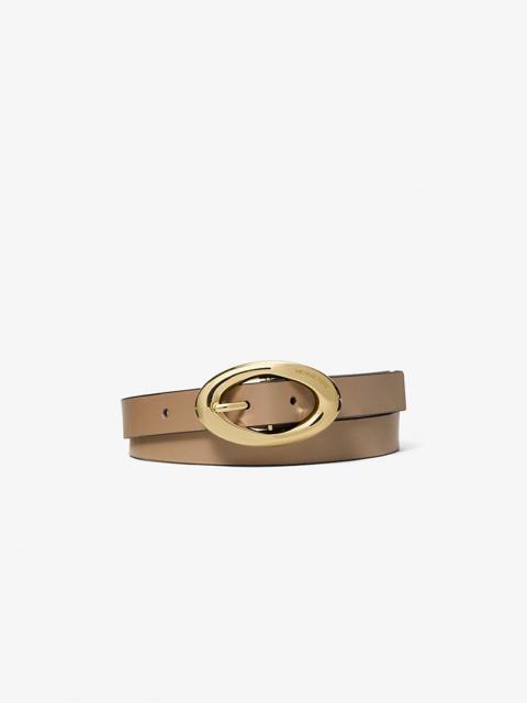 MICHAEL KORS Leather Belt