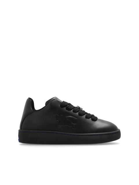 Box EDK-embossed leather sneakers