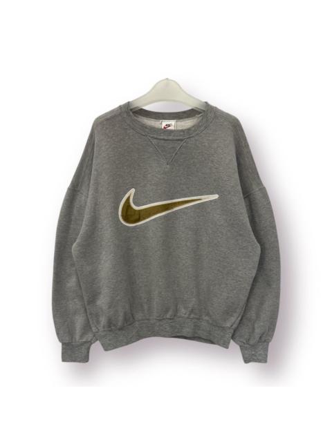 Nike 🔥90's Vintage Nike Swoosh Big Logo Sweatshirt