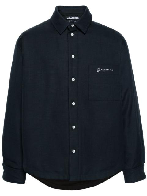 JACQUEMUS Jacquemus Men La Chemise Boulanger Shirt