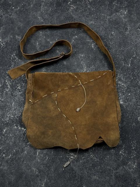 Other Designers Le Grande Bleu (L.G.B.) - LGB IfSixWasNine Kmrii Style Crossbody Messenger Leather Bag