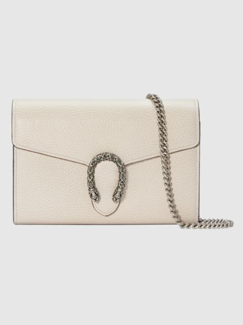GUCCI Dionysus mini leather chain bag