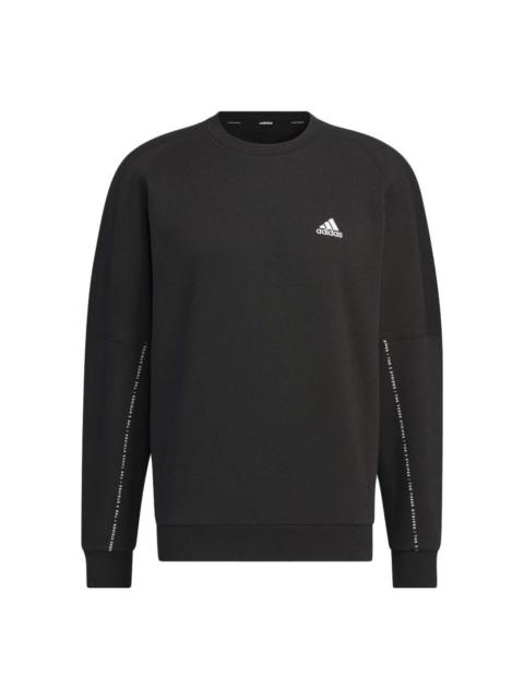 adidas adidas Word Fleece Crew 'Black' IK7359