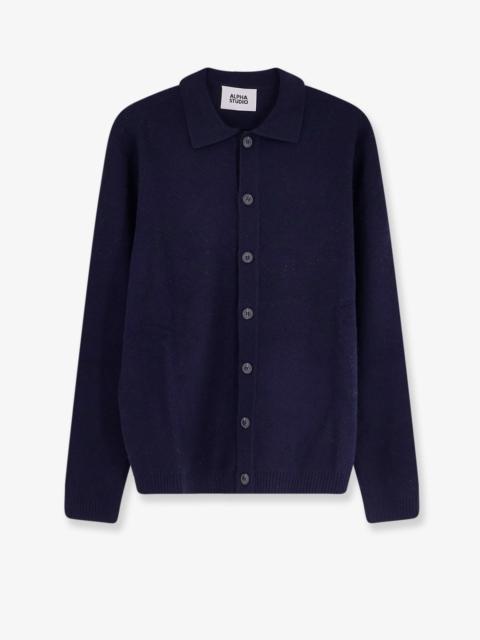 Other Designers Alpha-Studio Wool And Cashmere Cardigan