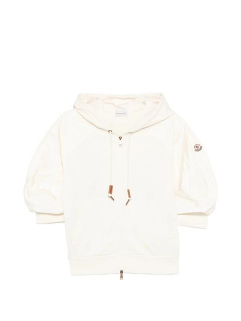 Moncler Moncler Hooded Puff-sleeve Jacket