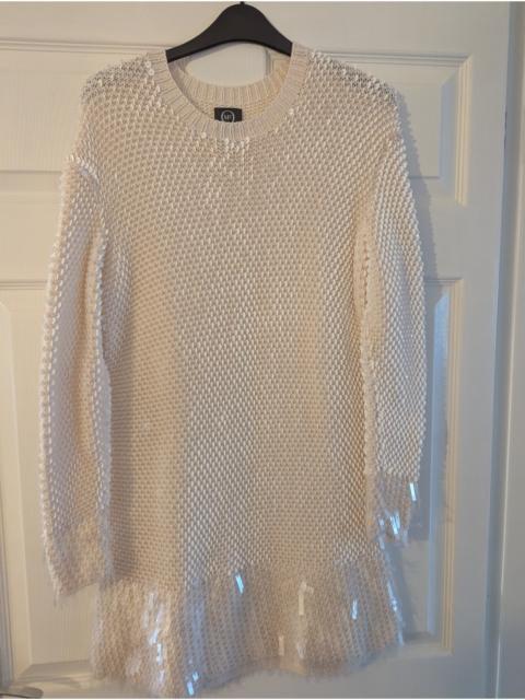 Alexander McQueen Long Dress Jumper Sequin All Over Vintage 2014
