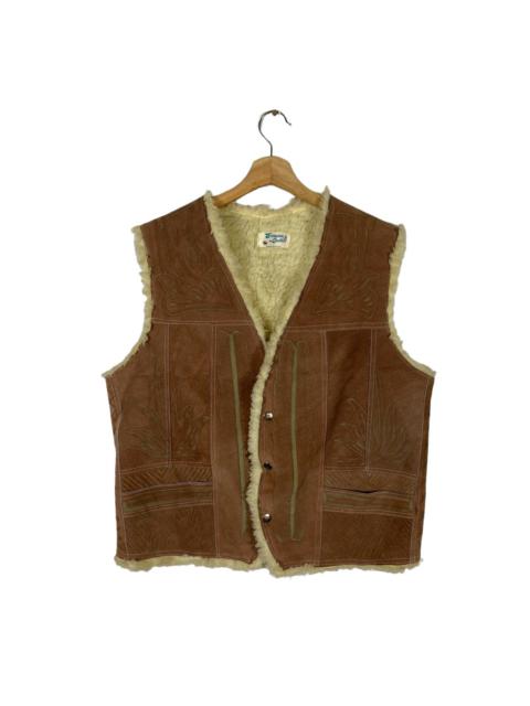 Other Designers Vintage 90s Genuine Leather Mexico M Size Brown Colour