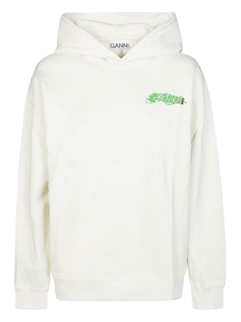 GANNI cotton hoodie