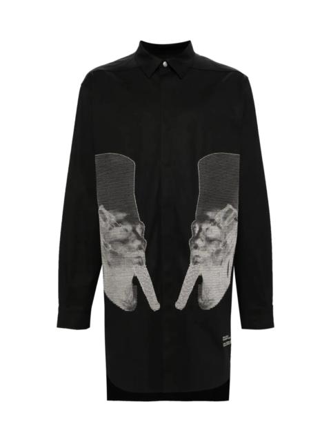 Rick Owens JUMBO COTTON SHIRT JACKET