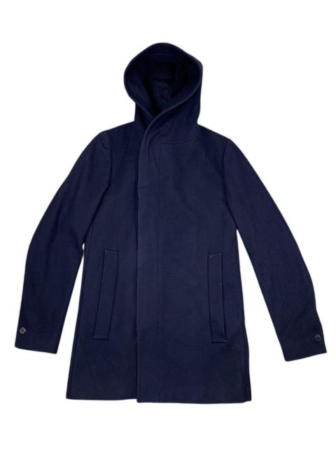 Other Designers VINTAGE STEPHEN SCHNEIDER WOOL HOODIE OVERCOAT WOMEN