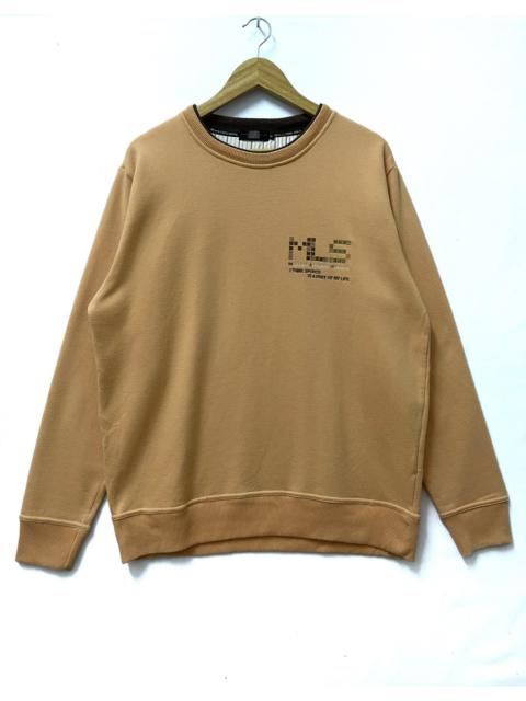 Other Designers Japanese Brand - Michiko London Sports Sweatshirt Peach Large