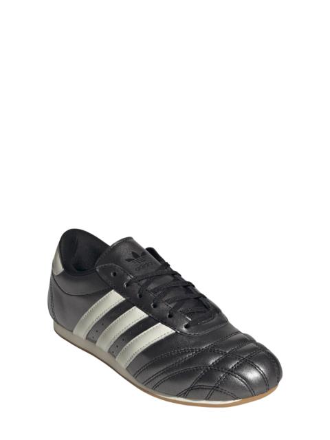 adidas adidas Taekwondo Sneaker in Black/Off White/Black at Nordstrom