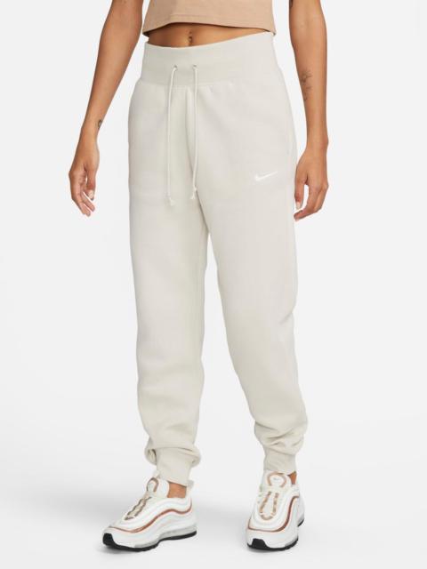 Nike WOMEN'S NIKE SPORTSWEAR PHOENIX FLEECE HIGH-WAISTED JOGGER SWEATPANTS