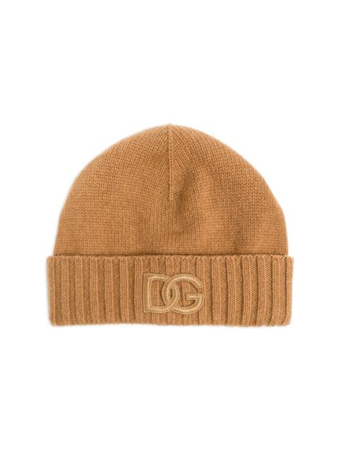 logo-embroidered beanie