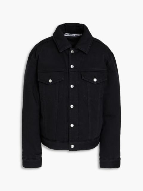 Alexander Wang Padded denim jacket