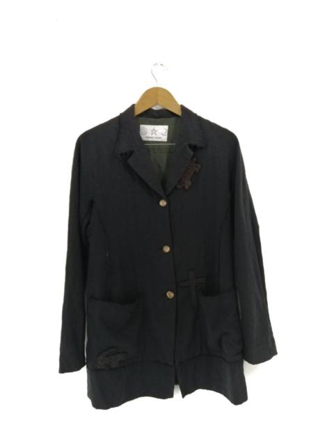 Other Designers Issey Miyake - Tsumori Chisato Stlye Jacket Cross And Animal Patch Design